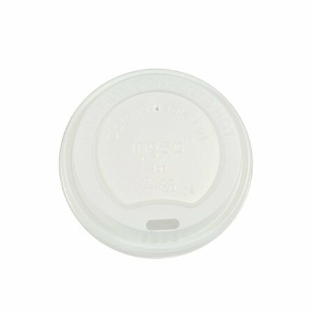 AMERICAREROYAL PrimeWare CPLA Hot Cup Lid 8 oz Compostable, 50PK CHCL-8